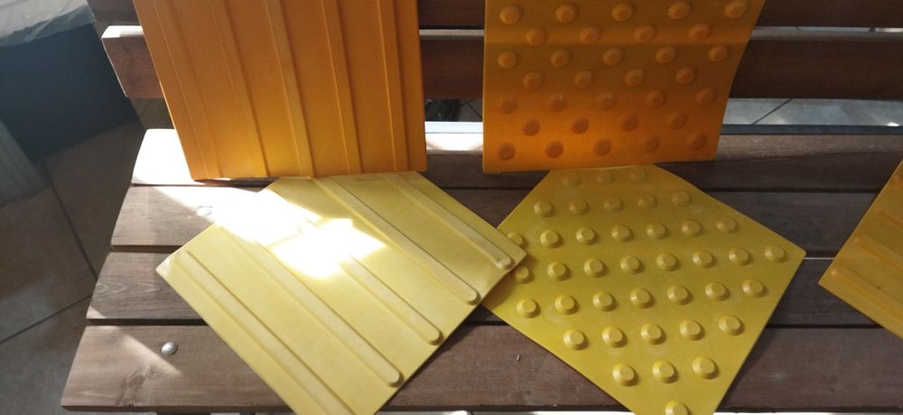 Тактильная плитка, тактильная лента, ПВХ, ТПУ