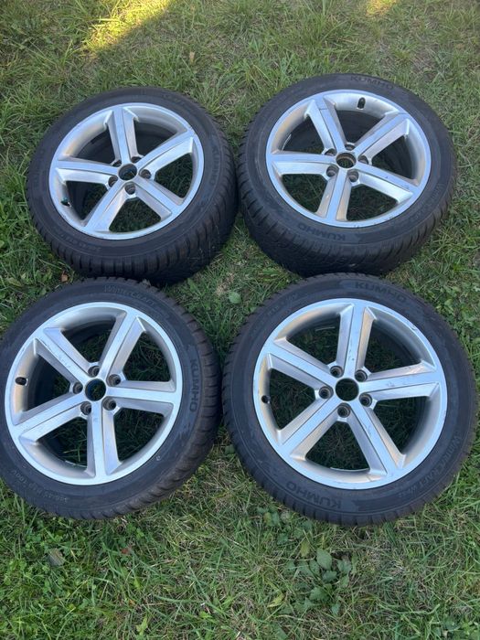 Jante 5x112 Audi Q3 Q5 WV Golf Tiguan Seat Skoda +anv iarna 245 45 18