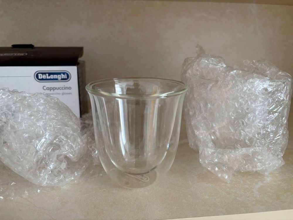 Набор стаканов DeLonghi Cappucino cups (2шт, 190 мл)