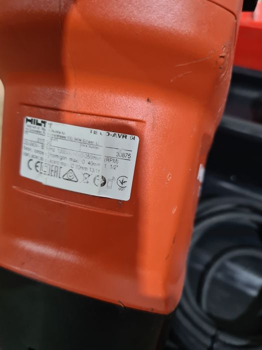 Ciocan rotopercutor Sds Max Hilti TE 60 AVR modelul nou