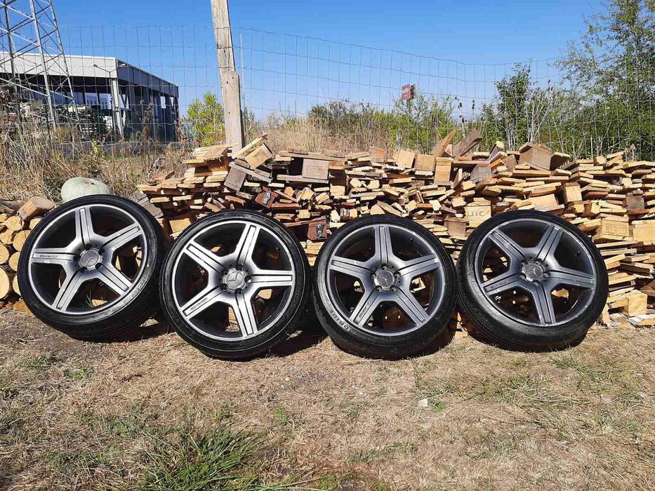 Оригинални джанти Mercedes AMG Borbet  19' + НОВИ ГУМИ 245/35 Мерцедес
