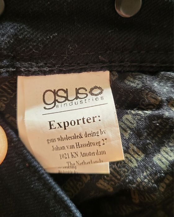 Jeansi / blugi largi Gsus industries, masura 33 - 34.