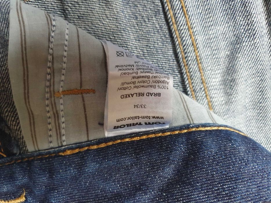 Blugi TOM TAILOR "Brad Relaxed" - Marime W33 L34 (Talie 92 cm)