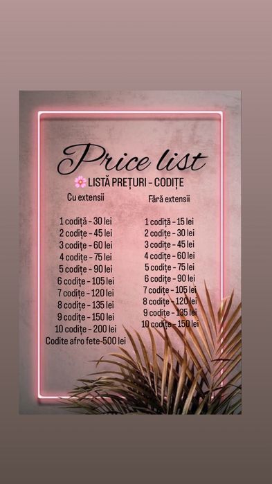 Codite impletite• Make-up