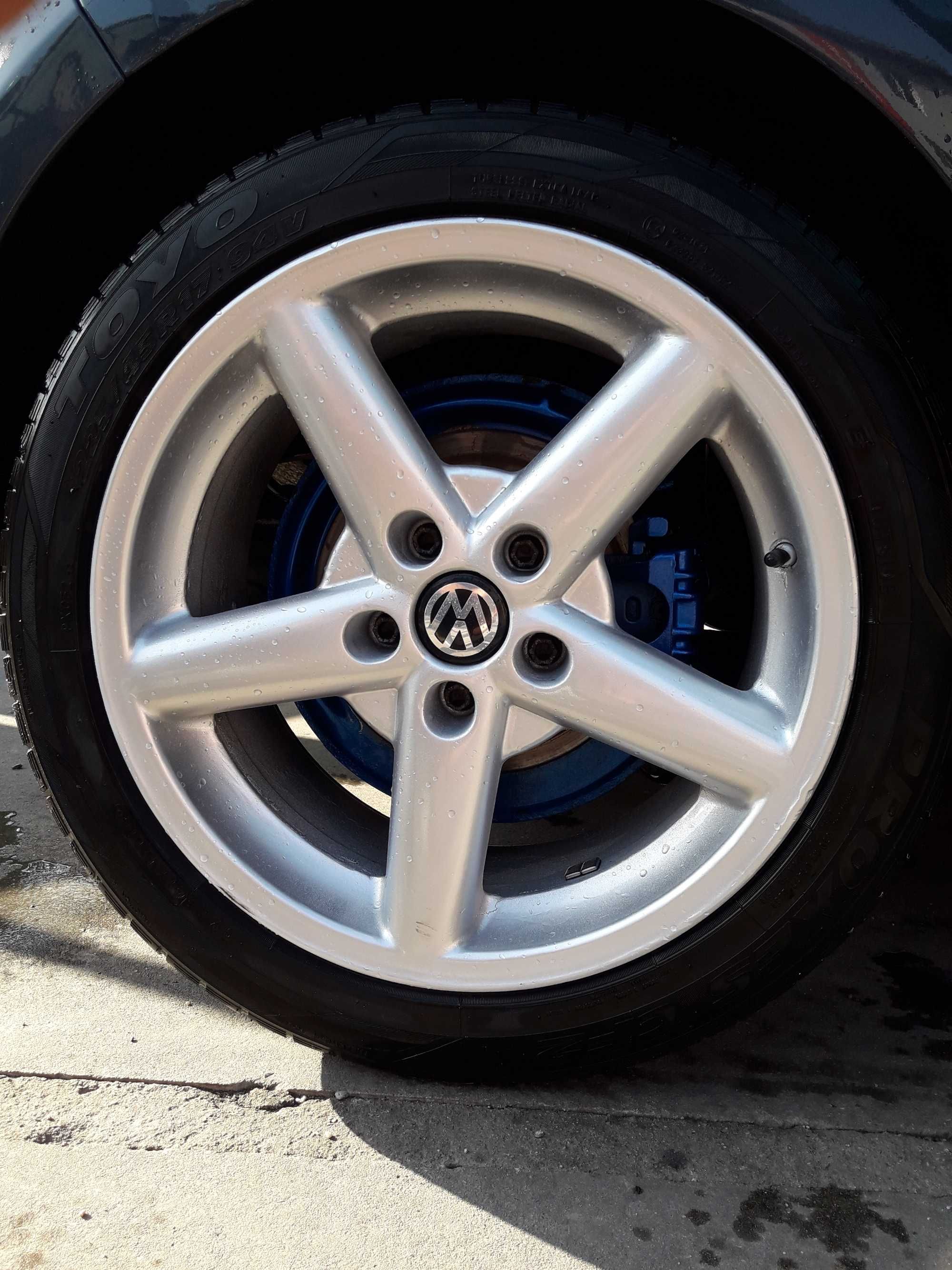 17-ки джанти OZ с гуми 5×112 за vw