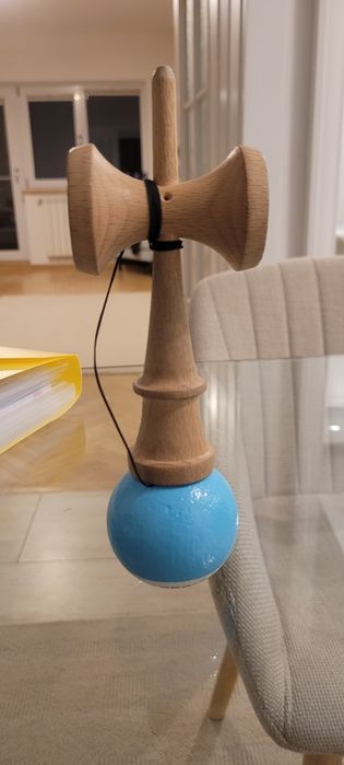 Kendama krom pop stick blue cyan