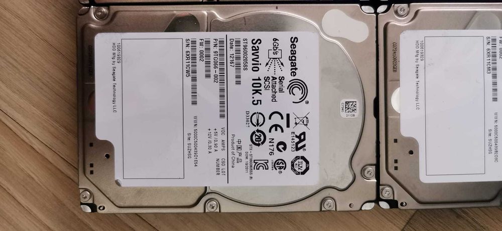 HDD 2,5'' 600 Gb 10.000 rot/min 6Gb/s port SAS