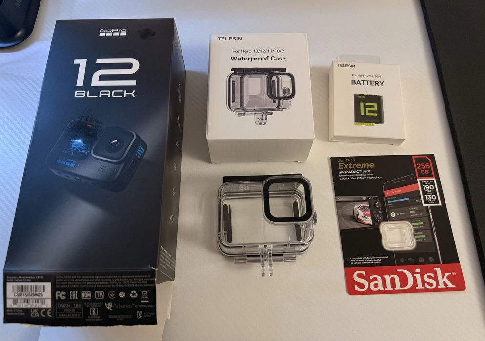 Go pro 12 black edition полный комплект