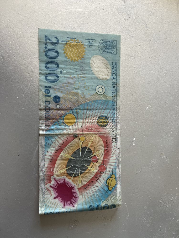 Bancnote 2000 lei vechi