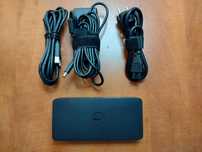Docking Station Dell D3100 USB 3.0 Ultra HD/4K Triple Display complet