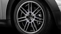 Jante+anvelope Mini Cooper JCW 17", black R99 Double-Spoke Design