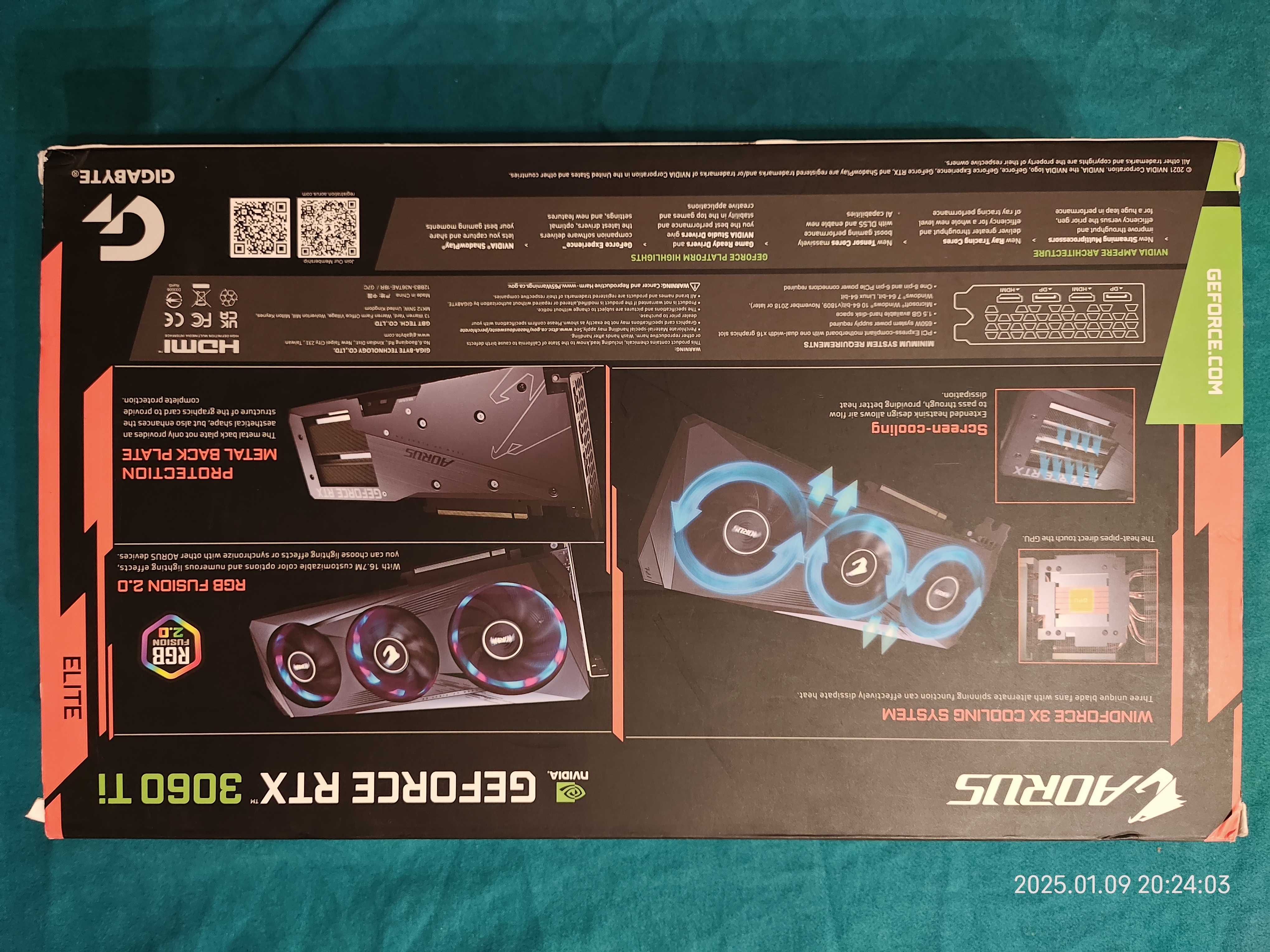 Placa Video Aorus GeForce