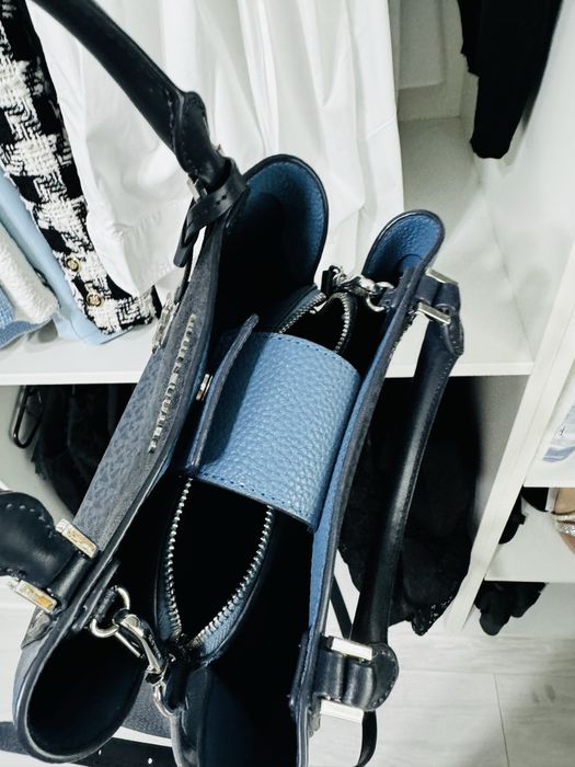 Geanta Mk, originala, ca noua, piele naturala