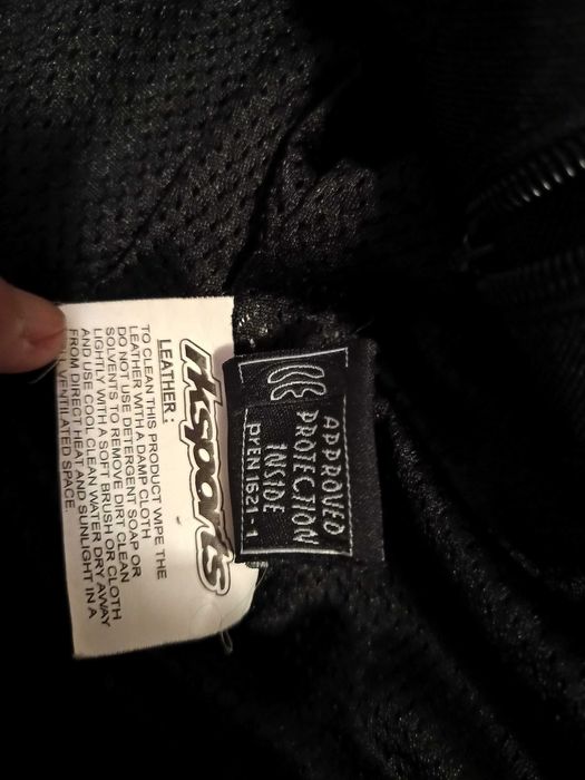 Geaca motociclist / moto, piele naturală, marca RK Sport, marime M
