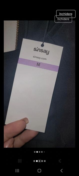 Rochie dama noua cu eticheta marime M marca sinsay