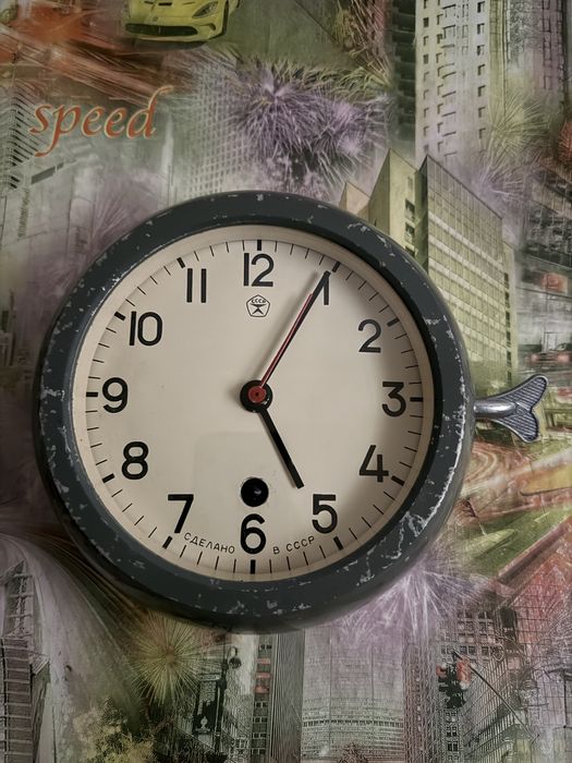 Часы судовые, корабельные, с подводной лодки