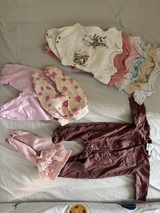 Бебешки дрехи 1 месец 56pp zara, next