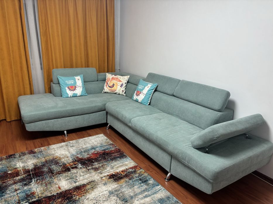 Canapea extensibila living+ topper inclus