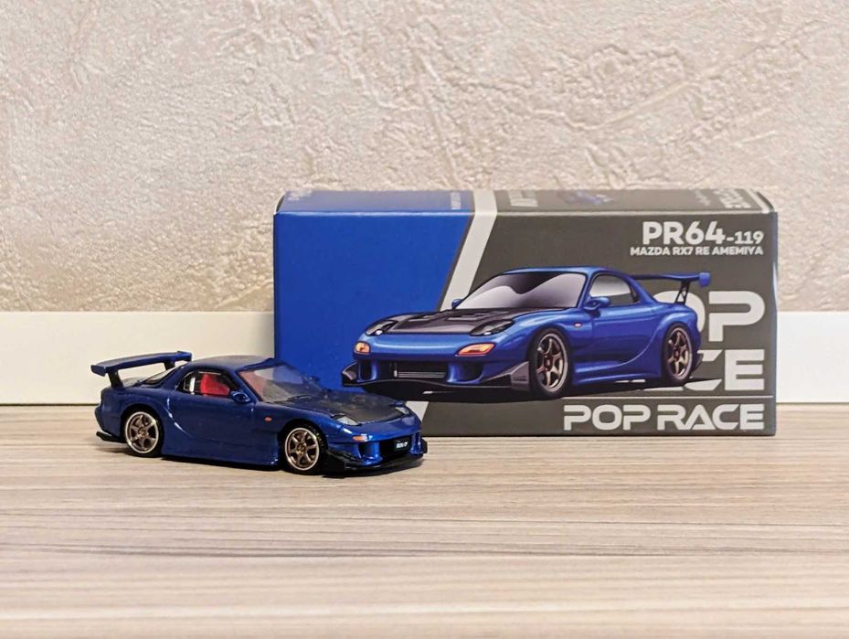 1/64 модели (колички) - MiniGT, Pop Race, Kyosho, HotWheels, др.