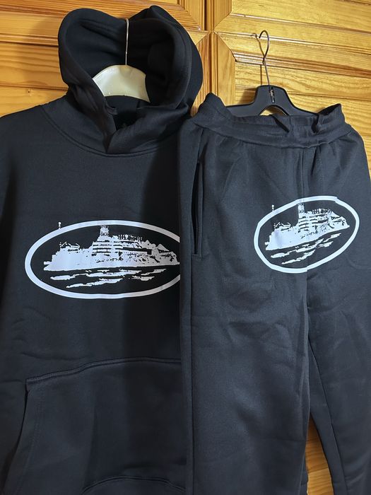 Екип corteiz tracksuit черен