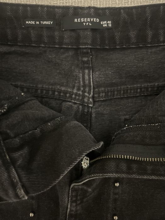 Fusta din blug, neagra, marimea L