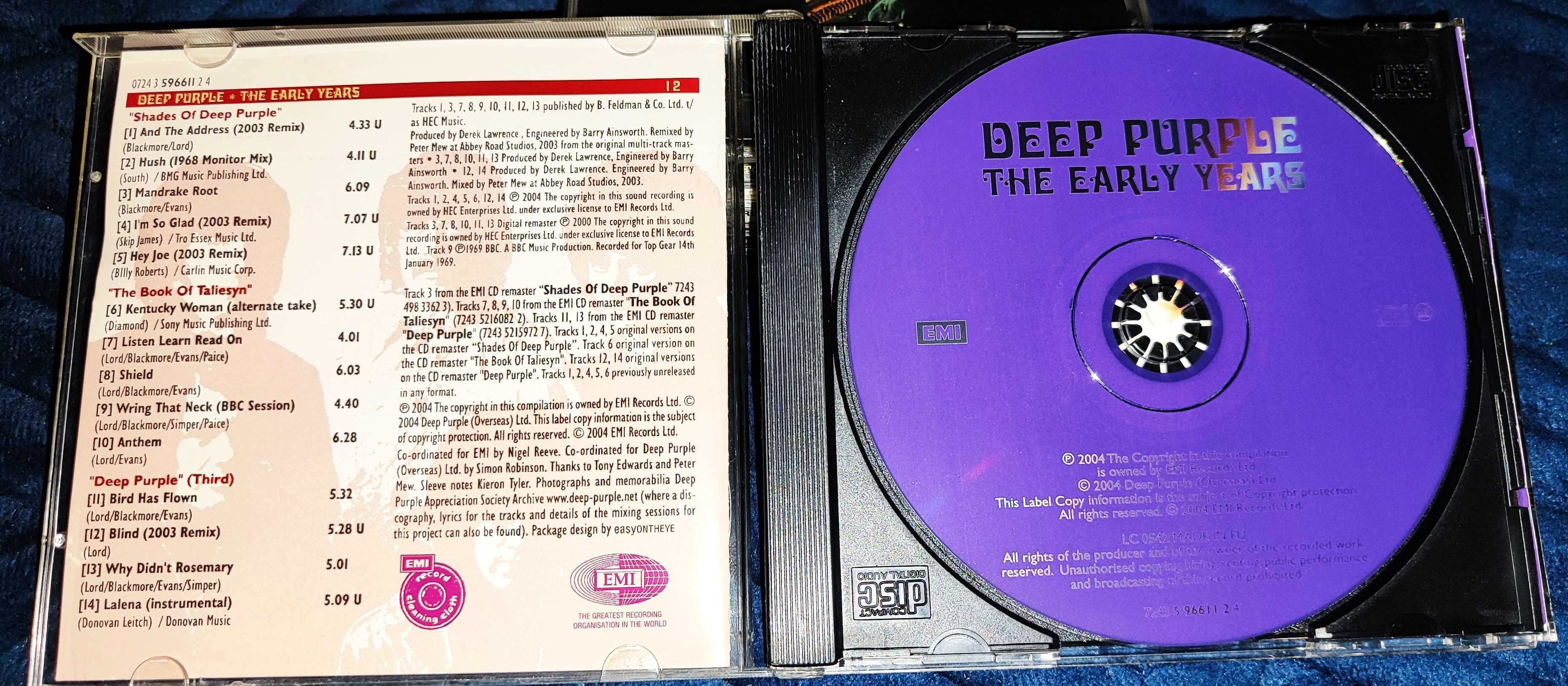 CD - диски. Deep Purple и т.д.– 
31 CD из личной коллекции.