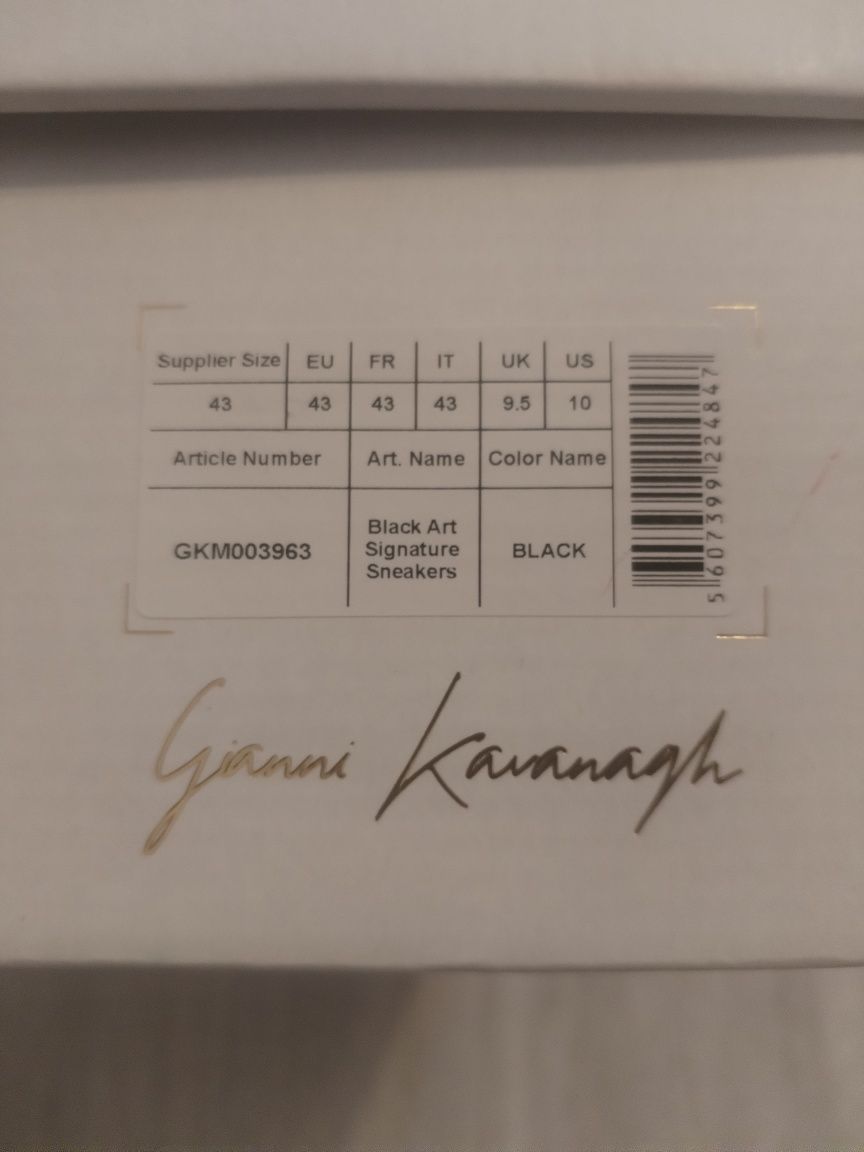 Sneakers Gianni Kavanagh 43  noi cu cutie