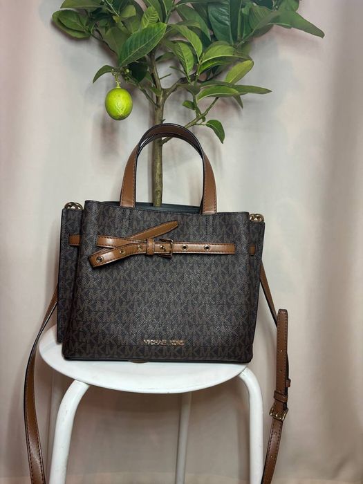 Оригинальная сумочка Michel Kors Belt tote bag практически новая