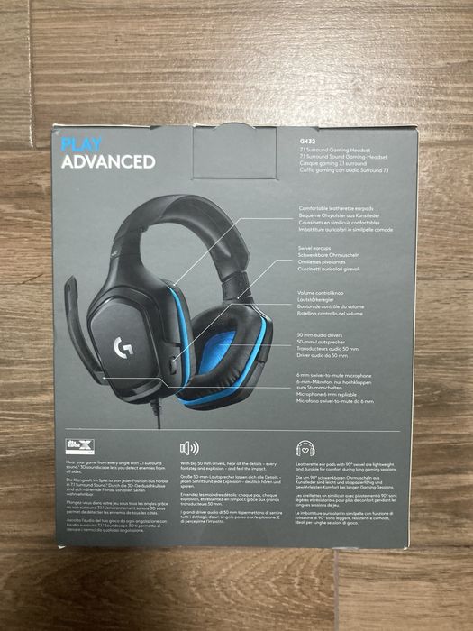 casti logitech g432