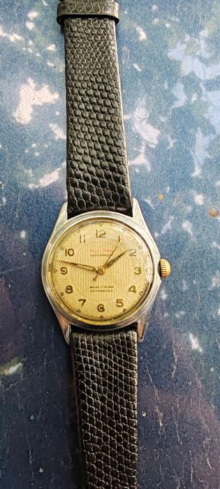 Vand ceas mecanic PULLMAN 17 rubine , rezistent la apa si antimagnetic