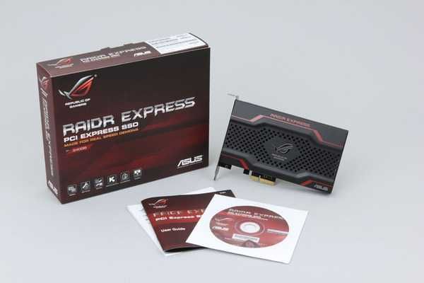 Solid State Drive (SSD) ASUS Raidr Express, 240GB, PCI-E
