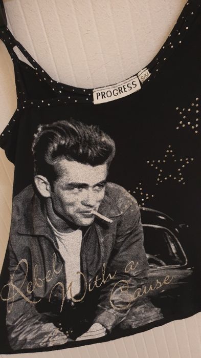 Top de dama James Dean