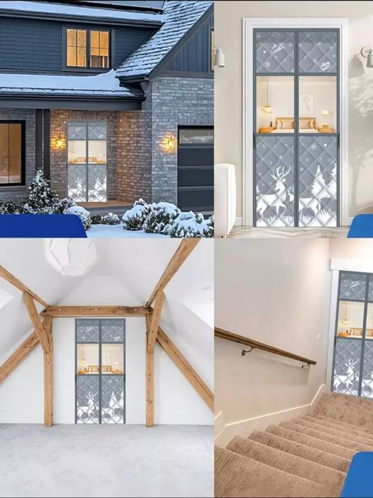 Eshik uchun sovuqdan himoyalovchi parda