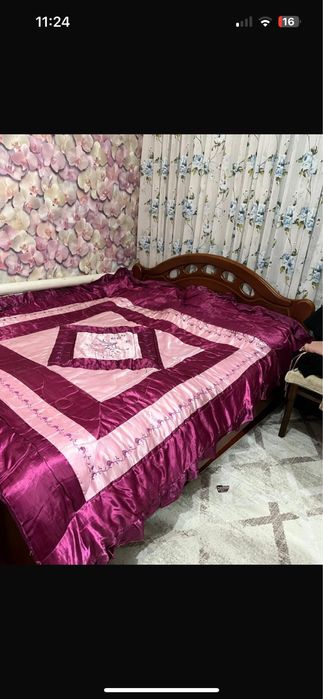 Кровать двухспалка в хорошем состоянии