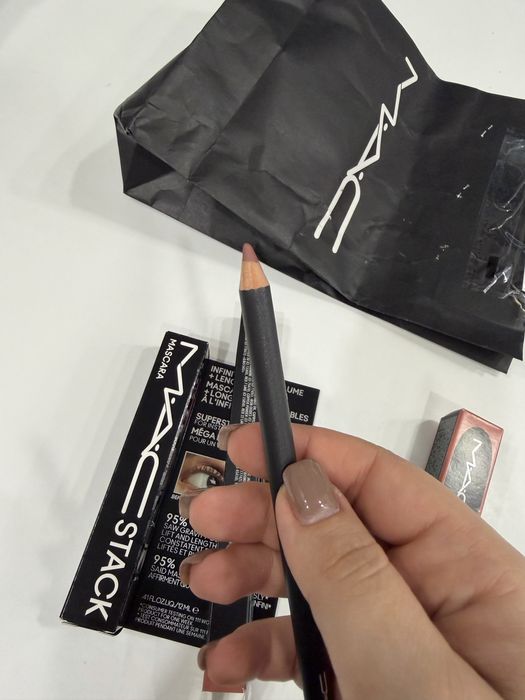 Mac молив за устни, спирала, червило