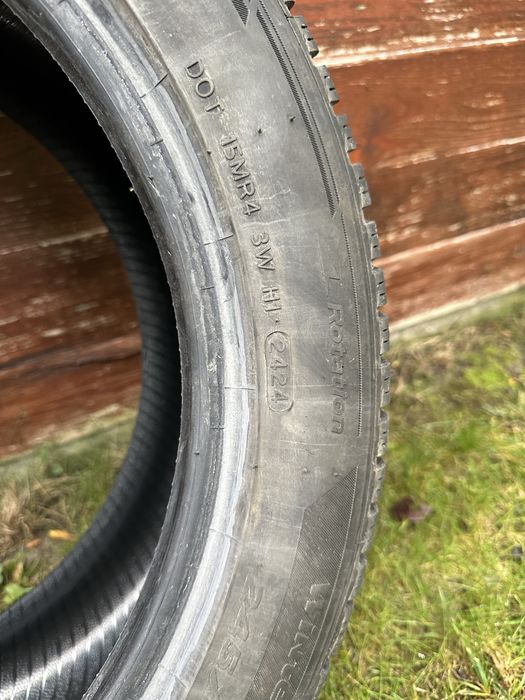 2 anvelope 245/45/17 Hankook ice concept dot 2024