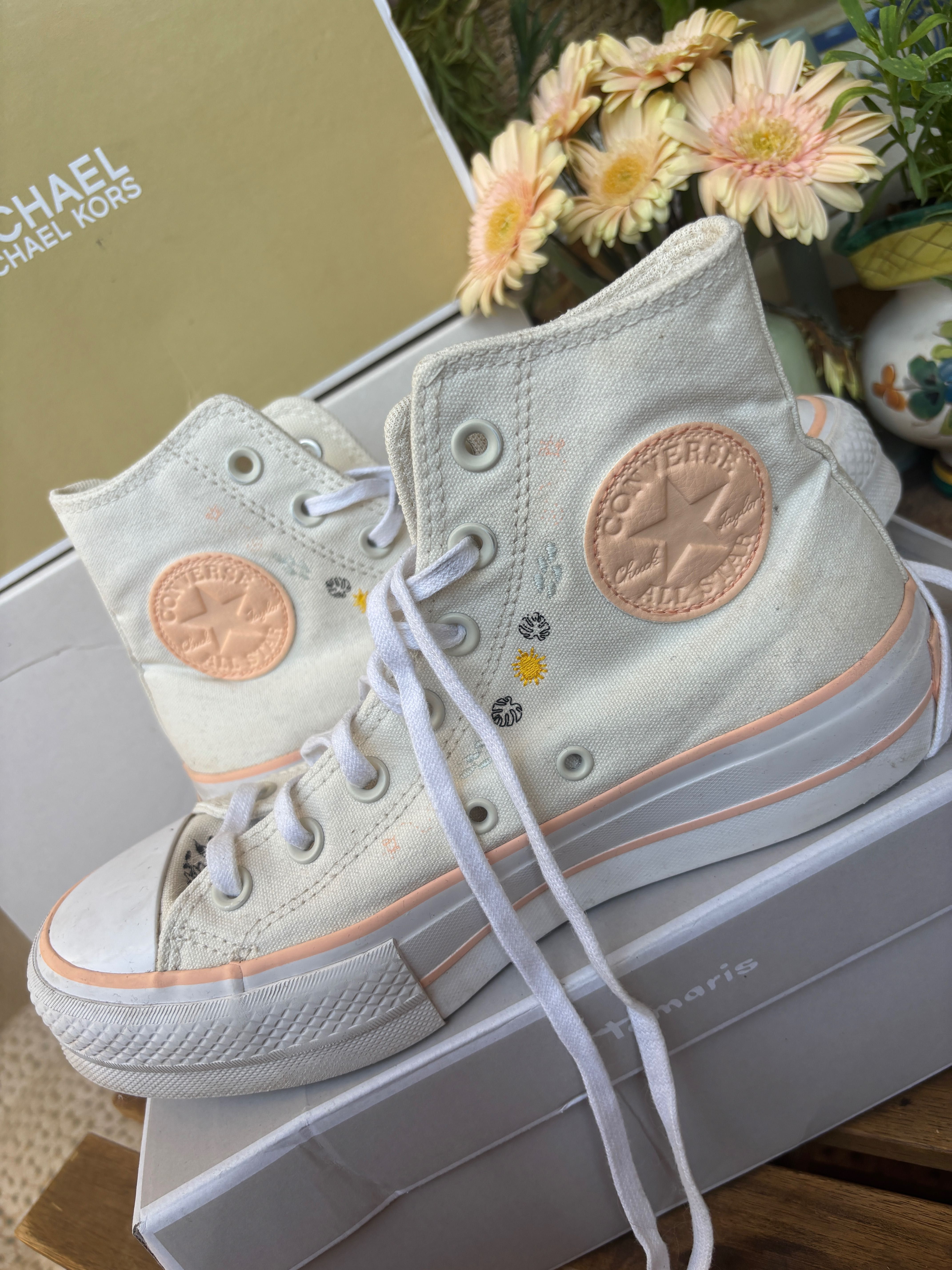 Високи кецове Converse