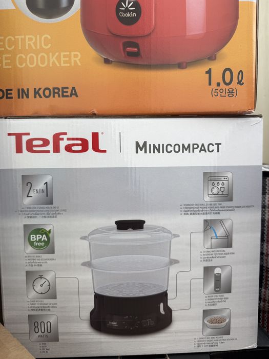 Продам пароварку Tefal Minicompact (новая)