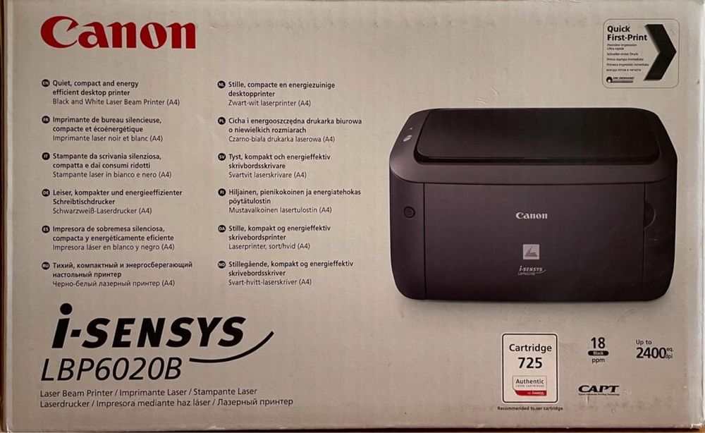 Продаётся Принтер лазерный CANON.