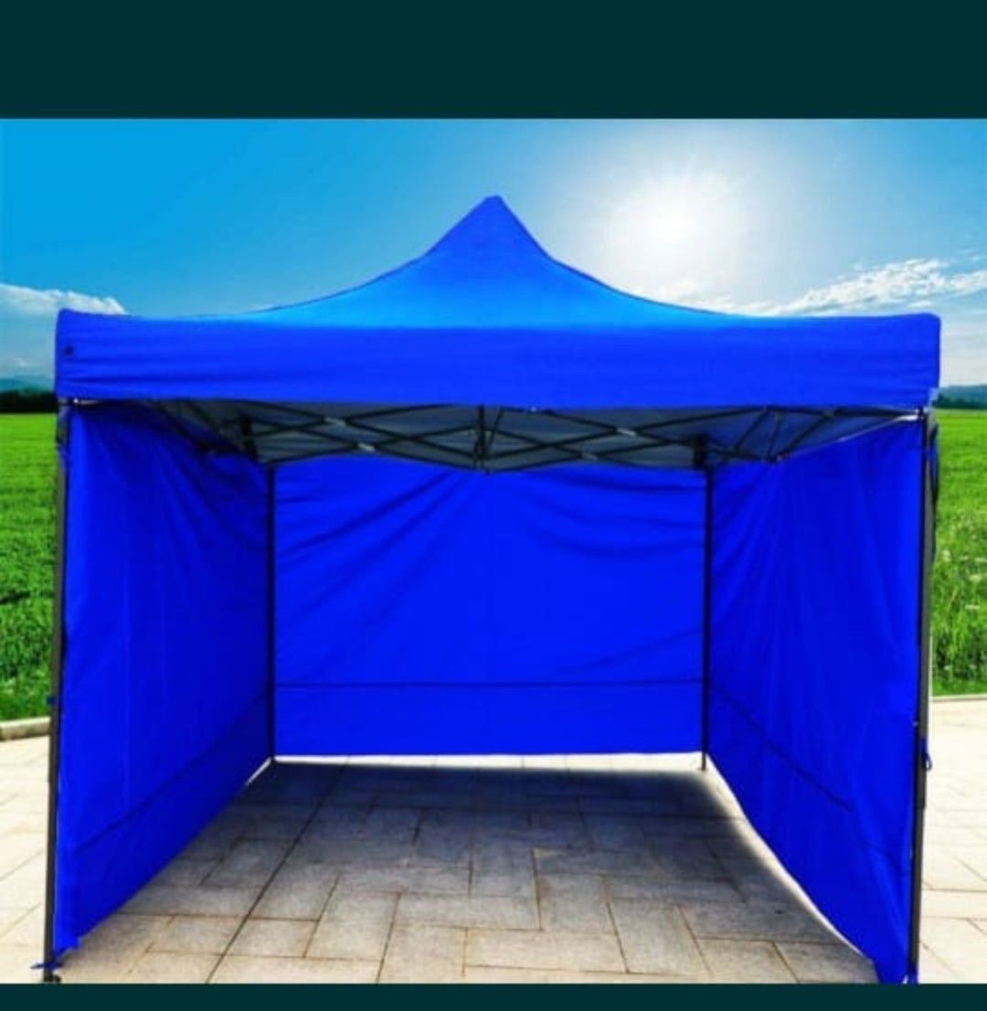 Срочно продам усиленный шатёр палатку тент 3 м на 3 м с боковушками