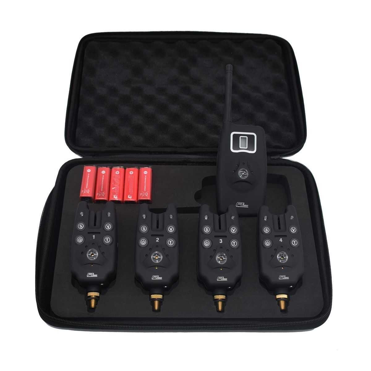 Сигнализатори Оsako 4+1  JY-19 / сигнализатори CarpFocus Carbon Design