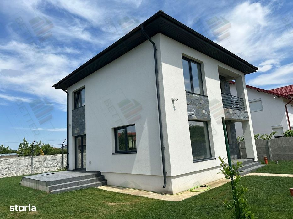 Casă cu etaj, 4 camere, teren 430 mp – Comuna Berceni, 155.000 €