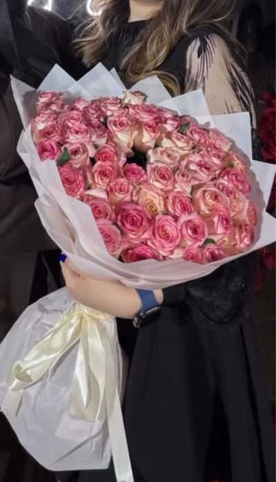 большой букет 16 мын тг