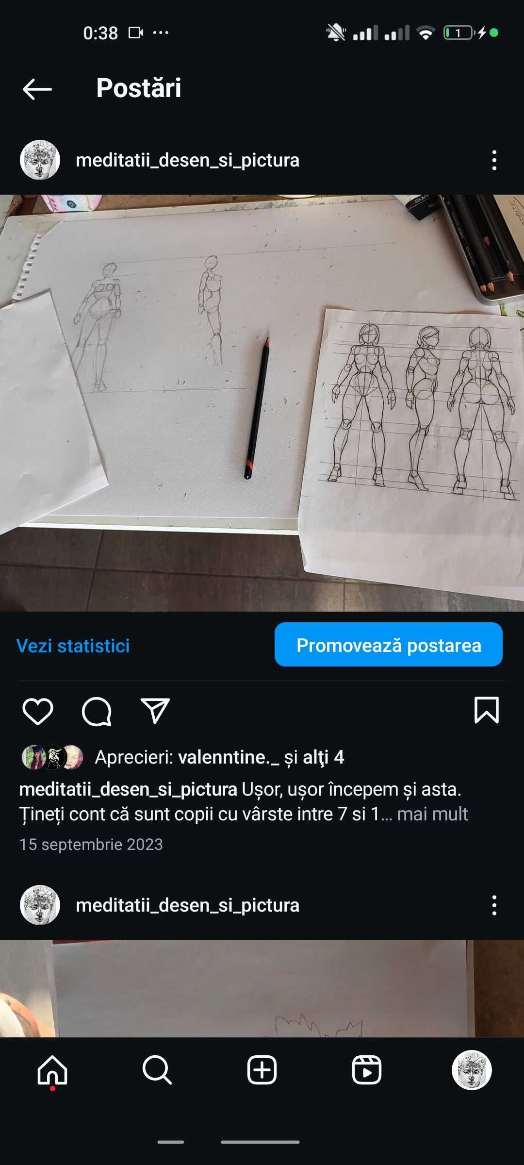 Meditații admitere liceu/gimnaziu arte plastice