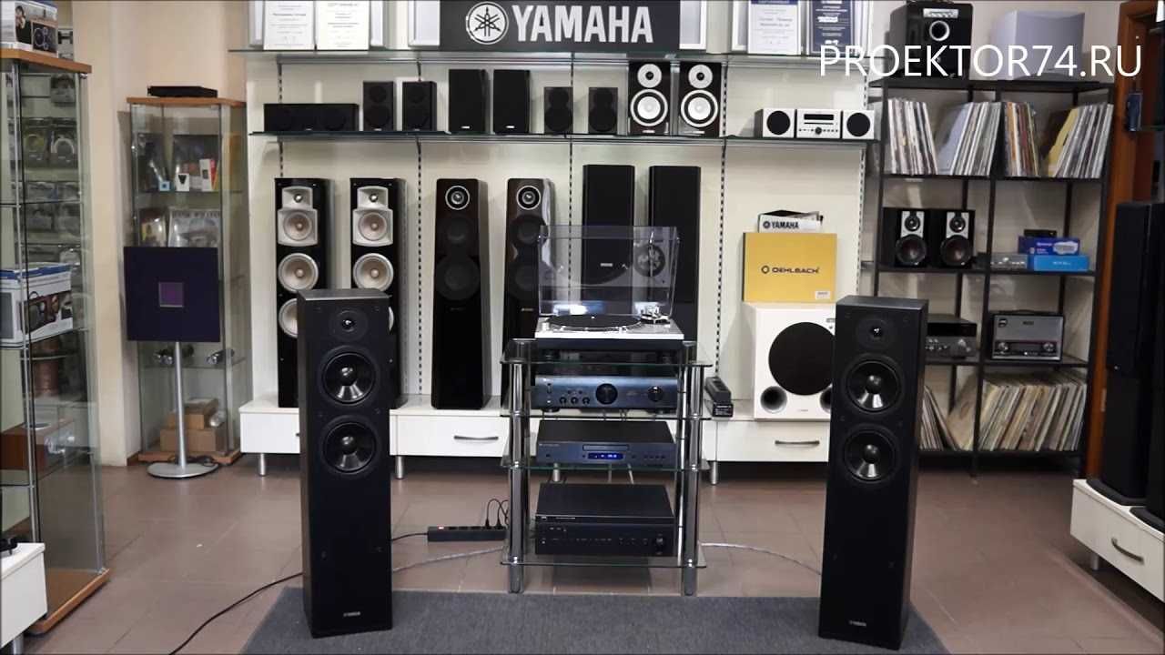Yamaha  NS-F51 Black домашний кинотеатр  Сабвуферы