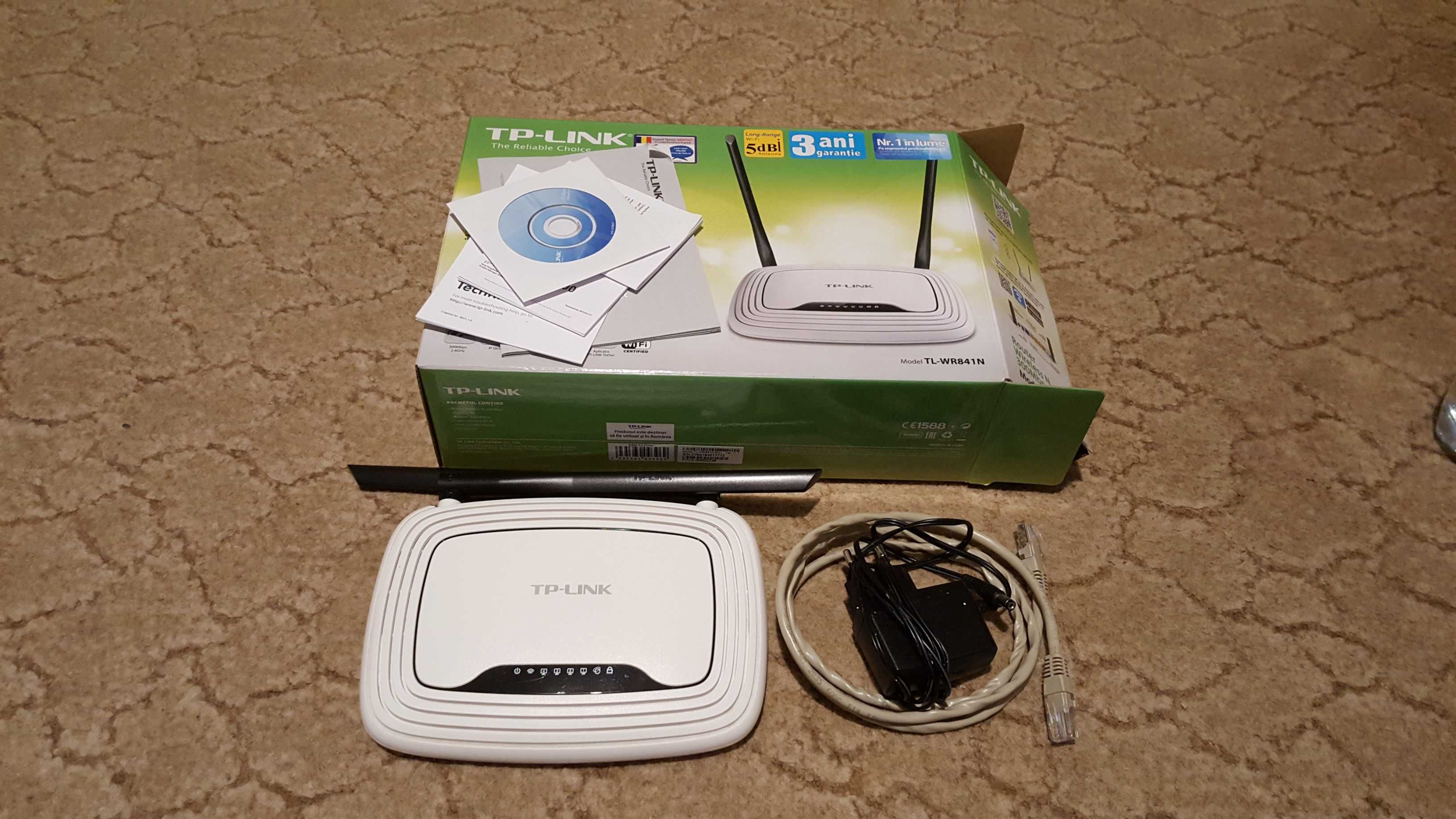 Router TP-Link TL-WR841N Wi-Fi Wifi Wireless 2.4Ghz 300Mbps TP Link