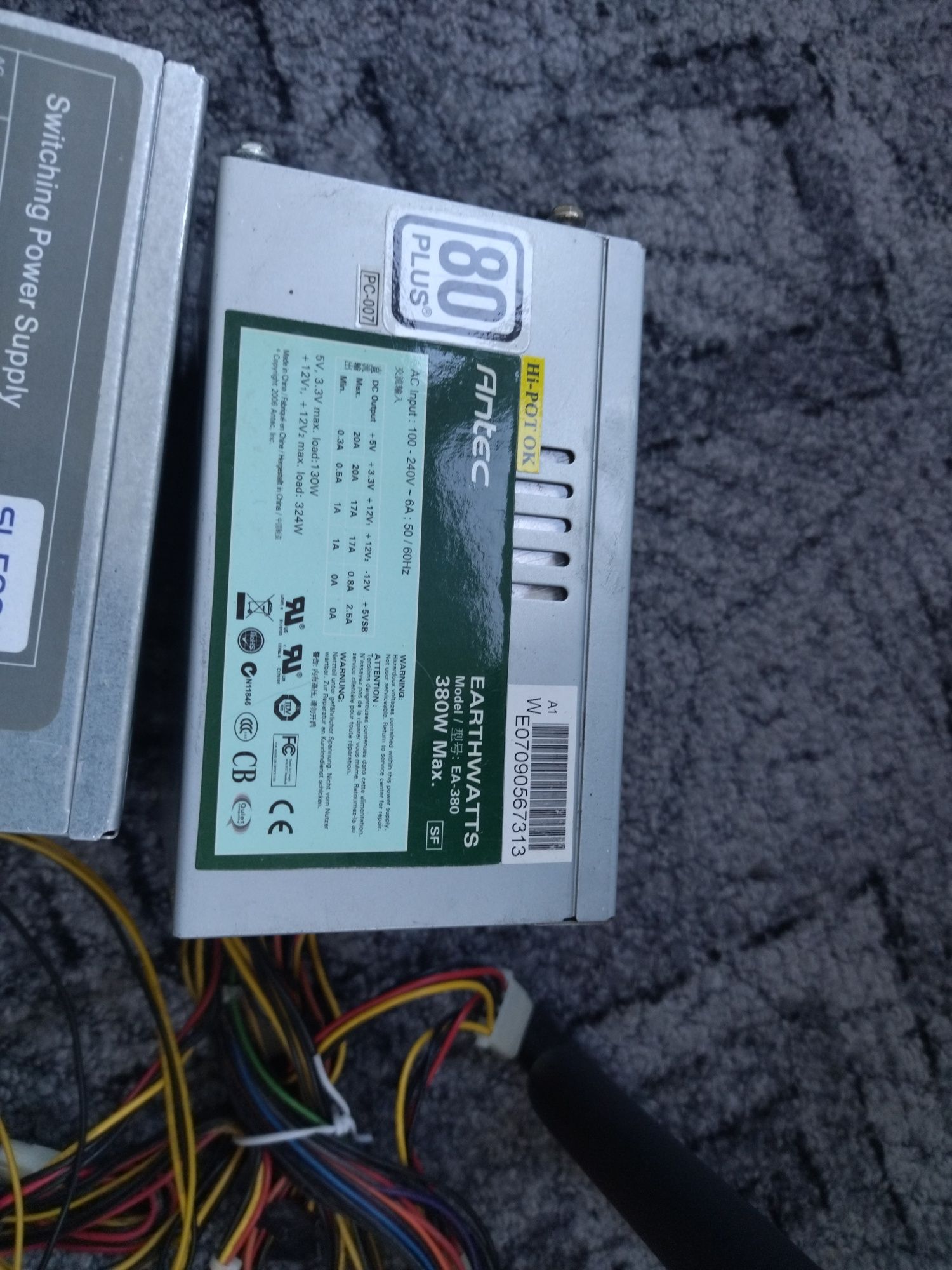 Sursa PC SL-500A și Anetc EA-380