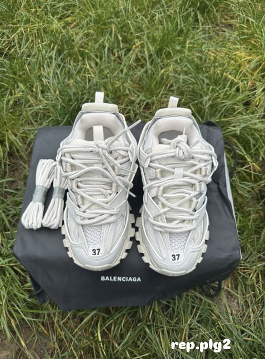 Balenciaga track white