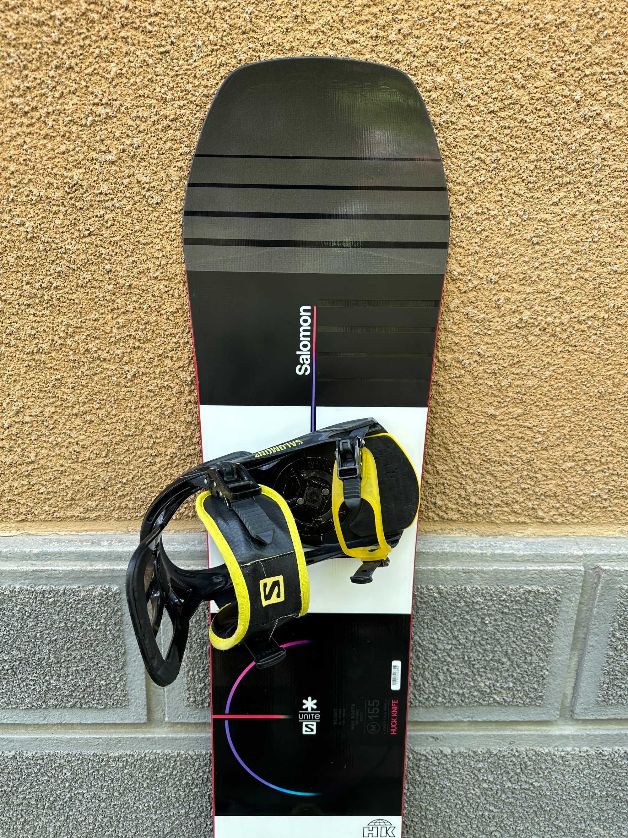 placa snowboard salomon huck knife rtl L155