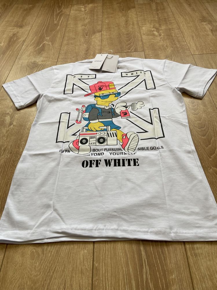 Tricou Off White marimea S,M,L,XL,XXL